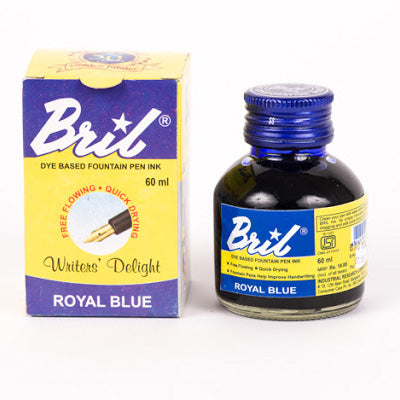 BRIL FOUNTAIN PEN INK BLUE 60ML