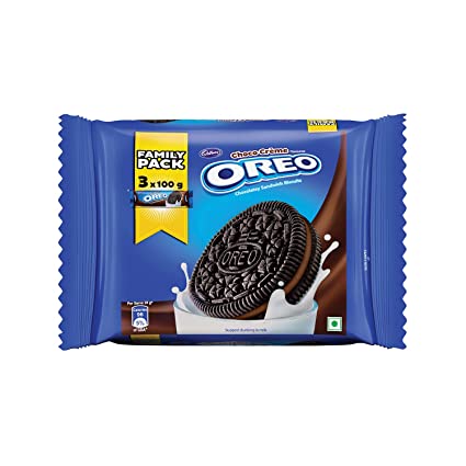 CADBURY OREO CHOCO CREME FAMILY 3X100G