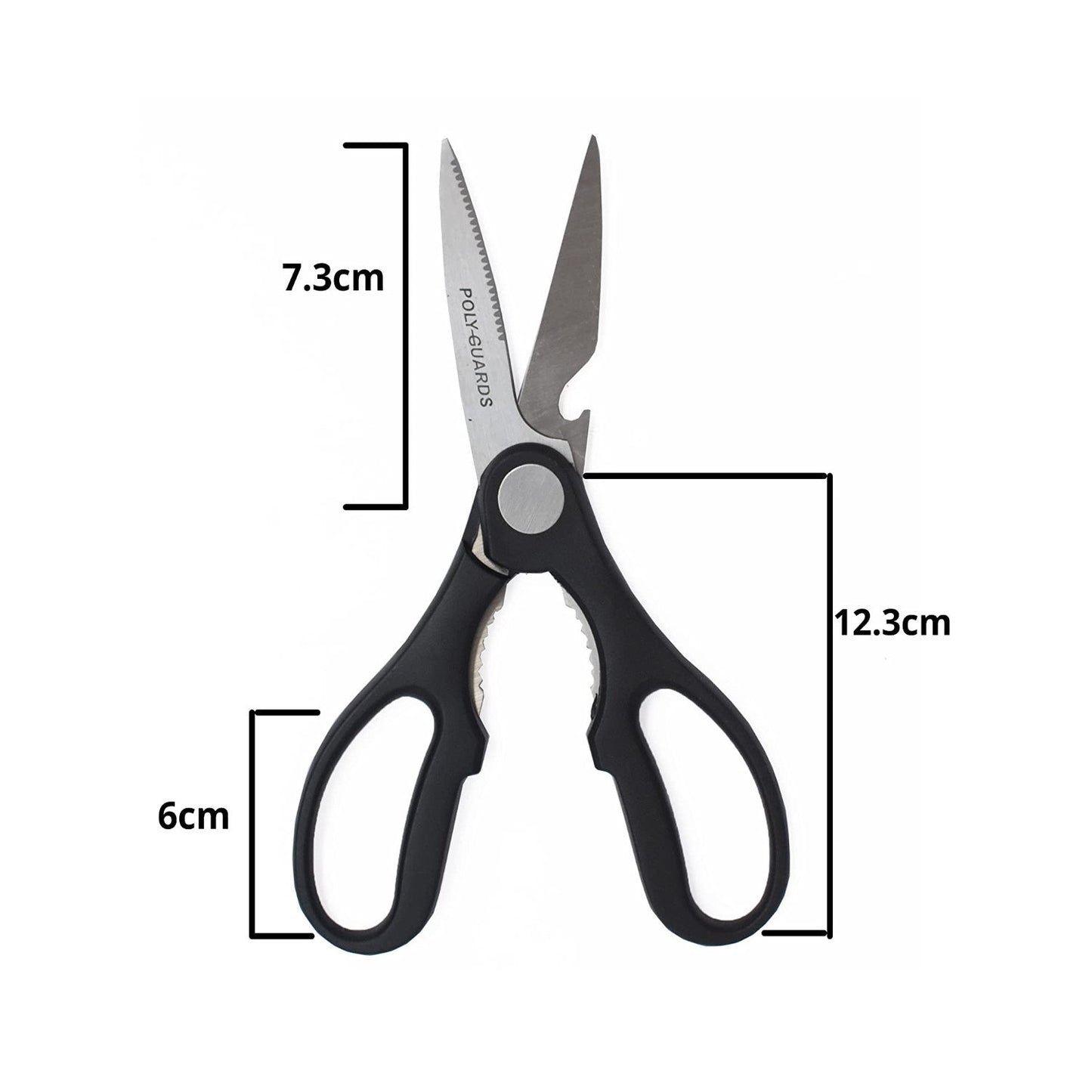 POLYGUARD KITCHEN SCISSORS MEDIUM